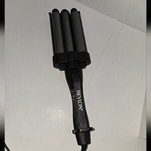 Revlon Jumbo 3 Barrel Hair Waver Ceramic Styling Curling Iron Tourmaline
